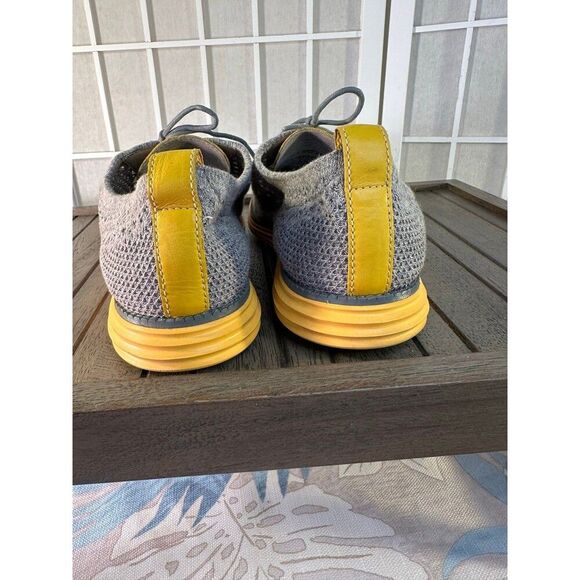 Cole Haan Original Grand Stitchlite Grey Yellow sedona men's shoes 10.5 M 212850 - Picture 3 of 10